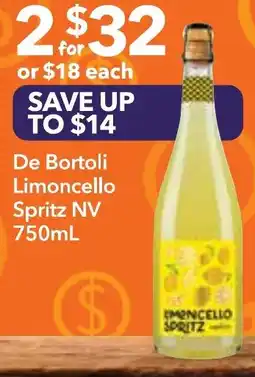 De Bortoli Limoncello Spritz NV