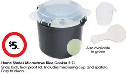 Coles Home Stories Microwave Rice Cooker offer