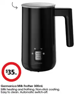 Coles Germanica Milk Frother offer