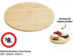 Coles Kamda Bamboo Lazy Susan offer