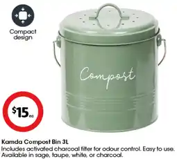 Coles Kamda Compost Bin offer