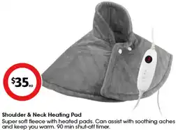 Coles Shoulder & Neck Heating Pad offer