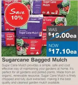 Nuway Sugarcane Bagged Mulch offer