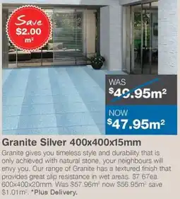 Nuway Granite Silver offer