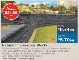 Nuway Natural Impressions Blocks offer