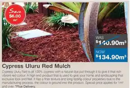 Nuway Cypress Uluru Red Mulch offer