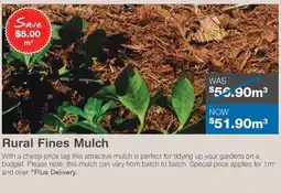 Rural Fines Mulch