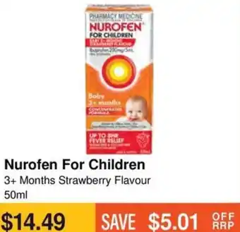 Chempro Nurofen For Children offer