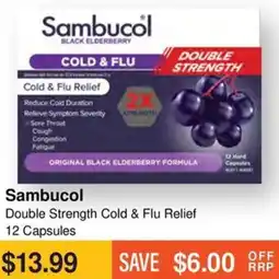 Chempro Sambucol Double Strength Cold & Flu Relief offer