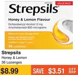 Chempro Strepsils Honey & Lemon Flavour offer