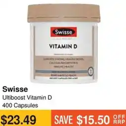 Chempro Swisse Ultiboost Vitamin D offer