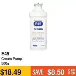 Chempro E45 Cream Pump offer