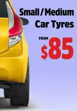 Jax Tyres Small/Medium Car Tyres offer