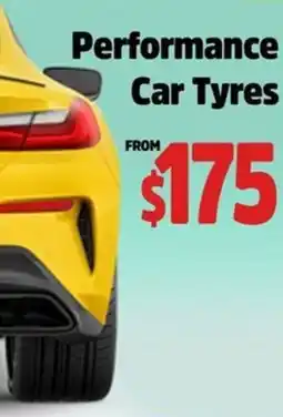 Jax Tyres Performance Car Tyres offer