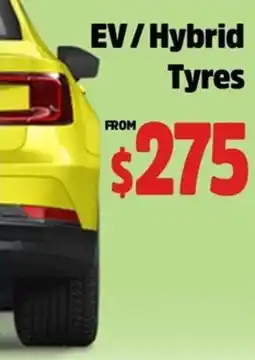 Jax Tyres EV/Hybrid Tyres offer