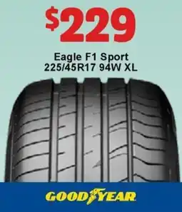 Jax Tyres Eagle F1 Sport offer
