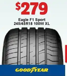 Jax Tyres Eagle F1 Sport offer
