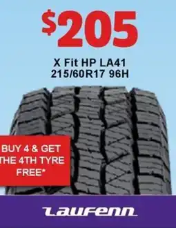 Jax Tyres X Fit HP LA41 offer