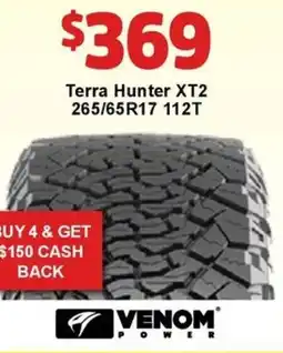 Jax Tyres Terra Hunter XT2 offer