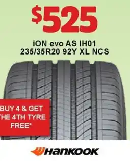 Jax Tyres ION evo AS IH01 offer