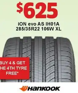 Jax Tyres ION evo AS IH01A offer