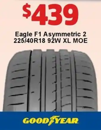 Jax Tyres Eagle F1 Asymmetric 2 offer