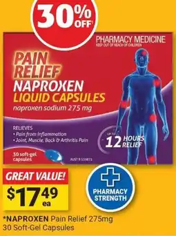 Cincotta Chemist NAPROXEN Pain Relief 275mg offer