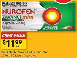 Cincotta Chemist NUROFEN Zavance Mini Ibuprofen 200mg offer