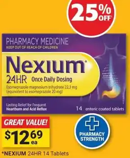 Cincotta Chemist NEXIUM 24HR offer