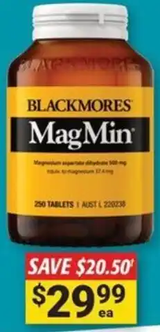 Cincotta Chemist Blackmores MagMin offer
