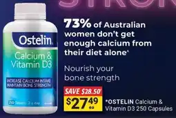 Cincotta Chemist Ostelin calcium & vitamin d3 offer