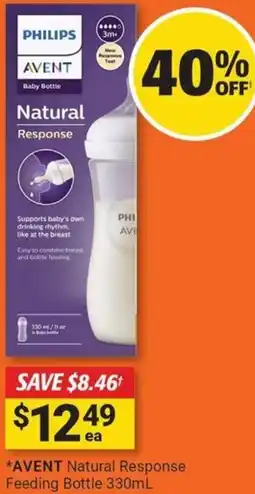 Cincotta Chemist Avent natural response feeding bottle offer