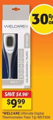Cincotta Chemist Welcare ultimate digital thermometer flexi tip offer