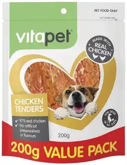 IGA Vitapet Chicken Tenders 200g offer