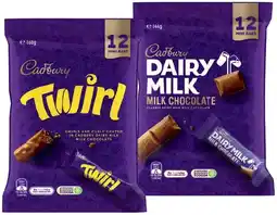 IGA Cadbury Share Pack 120β180g Selected Varieties offer