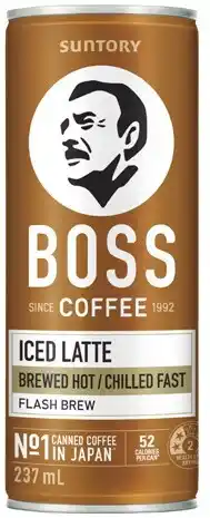 IGA Suntory Boss Coffee 237mL Selected Varieties offer