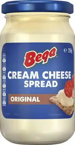 IGA Bega Cream Cheese Spread 250g Selected Varieties offer
