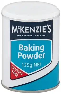 IGA McKenzie’s Baking Powder 125g offer