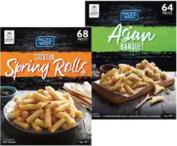 IGA Pacific West Asian Banquet or Cocktail Spring Rolls 1kg offer