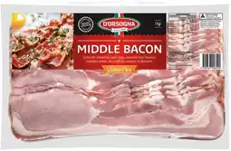 IGA D’Orsogna Premium Middle Bacon 1kg offer