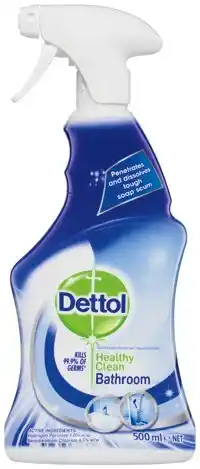 IGA Dettol Healthy Clean Bathroom or Kitchen Spray 500mL offer