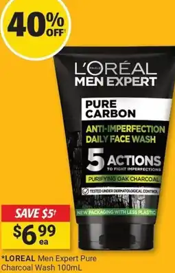 Cincotta Chemist Loreal men expert pure charcoal wash offer
