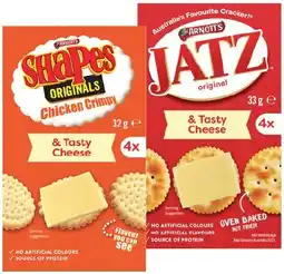 IGA Arnott’s Cheese & Crackers 31‑33g Selected Varieties offer