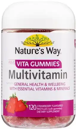 IGA Nature’s Way Vita Gummies 120 Pack Selected Varieties offer