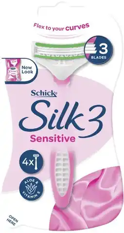 IGA Schick Xtreme 3 Sensitive Disposable Razors 4 Pack offer