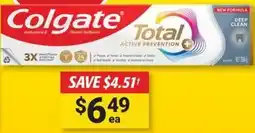 Cincotta Chemist Advanced Toothpaste Clean Antibacterial offer