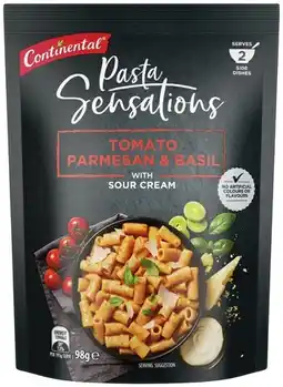 IGA Continental Pasta, Risotto or Rice Sensations 90-115g Selected Varieties offer