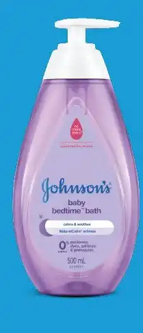 IGA Johnson’s Baby Bath, Shampoo or Lotion 500mL Selected Varieties offer