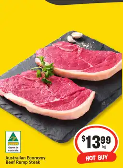 IGA Australian Economy Beef Rump Steak offer