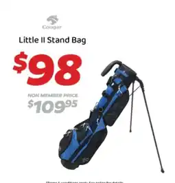 Drummond Golf Cougar Little II Stand Bag offer